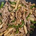 yknobi's cooksnap of when they made チンジャオロース.