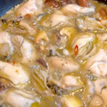 く〇け〇じょ〇〇's cooksnap of when they made たことしいたけの簡単アヒージョ.