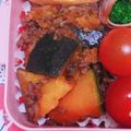 クックM67KM5☆'s cooksnap of when they made ひき肉でおかず感アップ かぼちゃの煮物.
