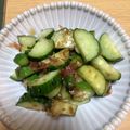 けんよこ's cooksnap of when they made オクラときゅうりのおかか和え.