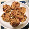 miwayon's cooksnap of when they made まぐろたたきのレンコン焼き☆.
