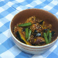 non☆♪'s cooksnap of when they made かぼちゃとインゲンでこってりオイマヨ♪.