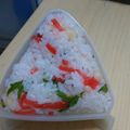 あゆたっくん's cooksnap of when they made 紅しょうがと天かすと大葉のおにぎり♥.