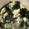海ちゃん大好き♡'s cooksnap of when they made 簡単 時短✨ニラともやしの卵スープ.