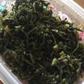 みぽりんちゃん's cooksnap of when they made 人参の葉っぱのふりかけ☆.