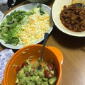 クロ８５'s cooksnap of when they made 簡単ワカモレで メキシコの本格タコス♪.