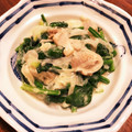 みぃちゃっ！'s cooksnap of when they made ほうれん草が主役の❤簡単クリーム煮❤.