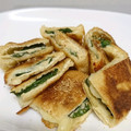 食べるって大事！'s cooksnap of when they made 厚揚げの青じそ明太マヨチーズ焼き☆★.