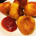 ＄ophie's cooksnap of when they made フワフワモチモチ♡チーズボール.