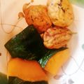 りや0329's cooksnap of when they made 今日の煮物～がんもとかぼちゃの煮物～.