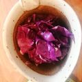 りや0329's cooksnap of when they made 紫キャベツのコールスロー.