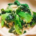 ニナw's cooksnap of when they made 副菜に♪青梗菜とツナとわかめのナムル.