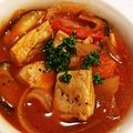 naki1227's cooksnap of when they made 鶏モモ肉としめじのトマト煮込み.