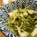のりてぃｓｘ's cooksnap of when they made 簡単☆水菜と油揚げの煮びたし.