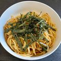 ぱふぃん．'s cooksnap of when they made 和風マヨしょうゆパスタ♪.
