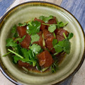 ぴろりーぬ☆'s cooksnap of when they made マグロのづけとパクチーの和え物.