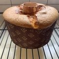 ドクピョンママ's cooksnap of when they made 簡単☆米粉deふわふわシフォン☆BPなし.