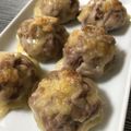 azkjsr's cooksnap of when they made 豚こまチーズ焼き.