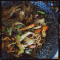 itohama's cooksnap of when they made 挽肉と野菜のカレー風味焼きそば.