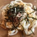 ☆苹凛☆'s cooksnap of when they made 梅ツナうどん.