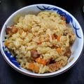 natu彼方's cooksnap of when they made 炊飯器で簡単♡カレーピラフ.