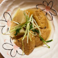 あたむ❤189's cooksnap of when they made かぶらとがんもの煮物.