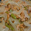 コリラックマー's cooksnap of when they made 銀鮭のマヨ炒め.