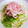 yuu‪☺︎‬'s cooksnap of when they made 水菜とえのき 簡単豚しゃぶサラダ.