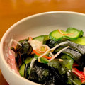 ひよひよひよちゃん's cooksnap of when they made 簡単10分♫きゅうりとわかめの酢の物.