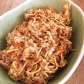 ちーパパ's cooksnap of when they made インスタント焼きそばでそばめし.