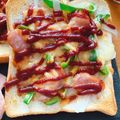 ニナw's cooksnap of when they made いつものピザトースト.