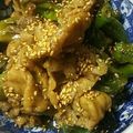 姫☆彡's cooksnap of when they made 甘しし唐・豚肉の甘辛炒め.