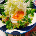 のんべぇヒロ's cooksnap of when they made 黄身がとろ〜り☆ネギトロと温泉たまご.