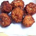 ♪コア♪'s cooksnap of when they made 鶏ひき肉と豆腐のつくね団子.