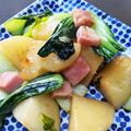 シェフなみく's cooksnap of when they made 厚切りソーセージの中華炒め.