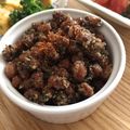 フジぽん's cooksnap of when they made 栄養満点❀ココナッツオイルでカリッと納豆.