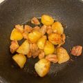 mikamoon's cooksnap of when they made ◆新じゃがと鶏肉の甘辛炒め煮◆.