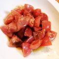 もりもりきのこ's cooksnap of when they made トマトだけ　中華トマトサラダ.