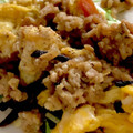 MULA's cooksnap of when they made ひじきとひき肉の卵炒め.