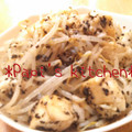 papikun's cooksnap of when they made ササッと一品♪もやしとはんぺんの胡麻和え.