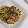 ariｻﾝ's cooksnap of when they made きゅうりとサラダチキンの和え物.