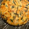あこご飯's cooksnap of when they made 簡単☆炊飯器deキッシュ風オムレツ.
