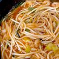 まりぼー☺︎初心者's cooksnap of when they made 10分で完成！ニラもやしのえびチリ炒め.