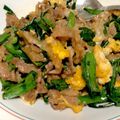 犬好き、ななんです。's cooksnap of when they made ☆簡単！豚ニラ炒め☆.