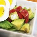 zaike's cooksnap of when they made アボカドトマトのゴマポン合え…☆.