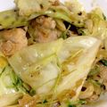 気まぐれ☆NORI's cooksnap of when they made 鶏のネギ塩キャベツ炒め.