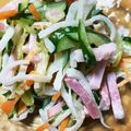 平野さんちの嫁's cooksnap of when they made さっぱり大根サラダ☆.