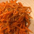 mianmian's cooksnap of when they made 人参きんぴら.