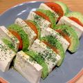 jakoj's cooksnap of when they made 豆腐とトマトとアボカドのカプレーゼ.