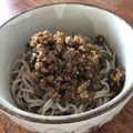 まことcafe's cooksnap of when they made 肉味噌アレンジ♪冷やし肉味噌そば.
